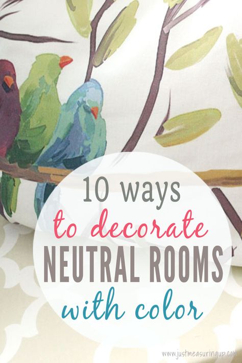 Adding A Pop Of Color To A Neutral Room, Adding Color To Neutral Bedroom, How To Add Pops Of Color Living Rooms, Neutral Rooms With A Pop Of Color, Rooms With Orange Accents, Add Color To Neutral Bedroom, How To Add Colour To Neutral Living Room, Accent Color For Beige Living Room, Bringing Color Into Neutral Room