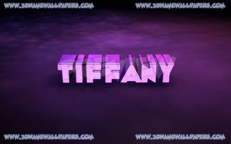 tiffany name wallpaper - Google Search Name Wallpaper Search, 3d Name, Name Wallpaper, Girl Names, Mobile Wallpaper, Check It Out, Neon Signs, Wallpapers