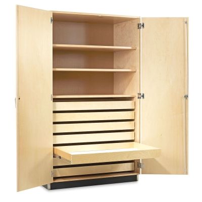 Flat Files and Vertical Files | BLICK Art Materials Craft Storage Cabinets, Flat Files, Board Storage, Open Cabinets, Rolling Storage, Scrapbook Room, Craft Room Storage, Art Storage, Paper Storage