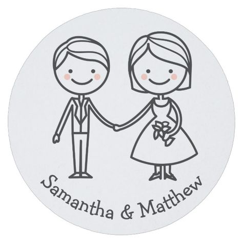 Honeymoon Drawing, Dreamy Quotes, Black And White Cartoon, Wedding Illustration, Paper Coaster, Wedding Drink, Wedding Rehearsal, Black Wedding, Just Married