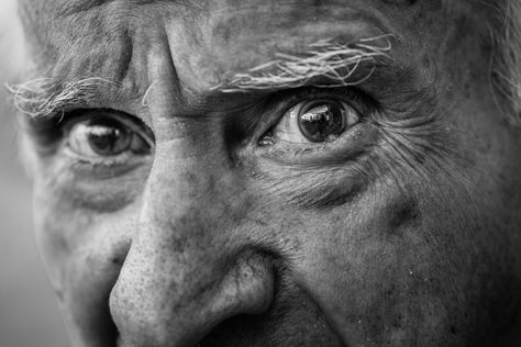 https://flic.kr/p/mmhvYP | Fear inside his eyes | I don't know why he has these super-big pupils in the eyes but I think his expression is very interesting!  For unreleased photos on Flickr: www.giuliomagnifico.it  Please don't use banners/images in the comments, thanks. Fear Eyes, Fear Expression Photography, Old Man Portrait, Eye Expressions, Expressions Photography, Figure Reference, Anatomy For Artists, Banner Images, Eye Photography