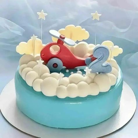 Surreal Food, Mousse Cake Decoration, Glaze Cake, Fancy Desserts Recipes, Mirror Glaze Cake, Boys 1st Birthday Party Ideas, Cool Cake Designs, 2 Birthday Cake, Jelly Cake