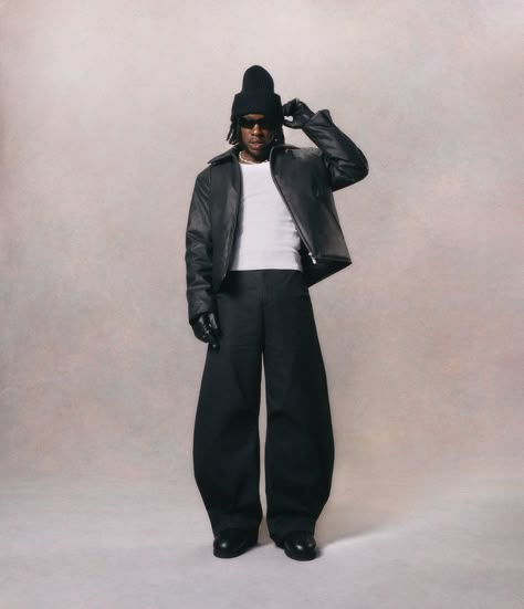 BenjiFlow for Seventh AW23 Ambush Photoshoot, Yeezy Season 3 Fashion Show, Rick Owens Editorial, Baggy Streetwear, Photoshoot Concept, Street Fashion Men Streetwear, Fall Fits, Cozy Fits, Mens Streetwear