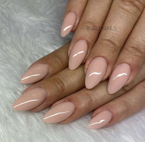 Oval Plain Nails, Vanilla Chai Nails, Tan Brown Nails, 30s Aesthetic, Ambre Nails, Classy Almond Nails, Nail Swatches, Maroon Nails, Plain Nails