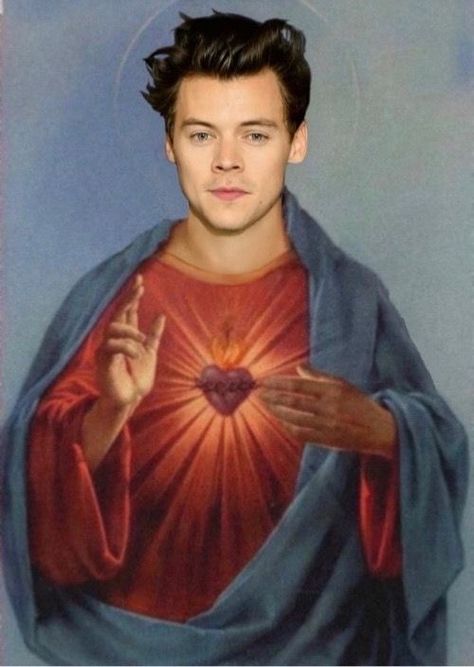 Harry Styles Poster, Harry Styles, Jesus, On Twitter, Twitter