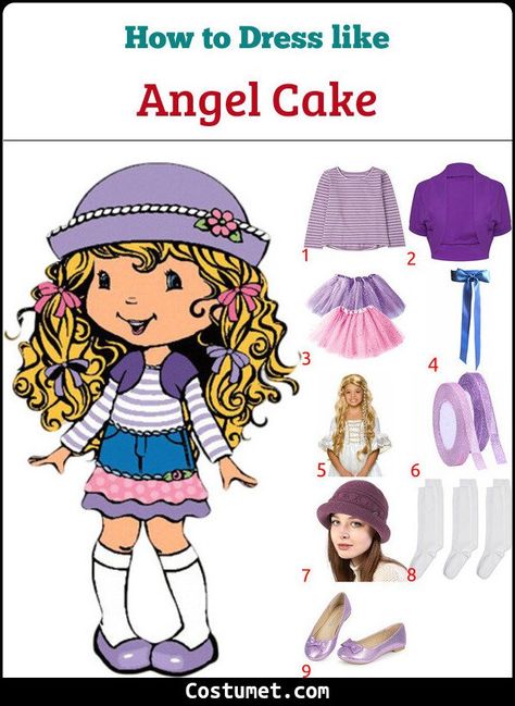 Angel Cake Halloween Costume, Angel Cake Strawberry Shortcake Costume, Angel Cake Outfit, Angel Cake Costume, Angel Cake Strawberry Shortcake, Cake Costume, Strawberry Shortcake Outfits, Strawberry Shortcake Costume, Blonde Halloween Costumes