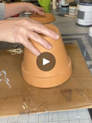 5.9M views · 39K reactions | 12/31/2020 | By Chalk It Up Fancy | Facebook Clay Pot Christmas Crafts, Gingerbread House Terra Cotta Pot, Winter Terra Cotta Pot Crafts, Pinecone Christmas Tree In Clay Pot, Polymer Clay Flower Pots Decorate, Polymer Clay Terracotta Pot, Chalk It Up, Christmas Crafts For Gifts, Clay Pot Crafts