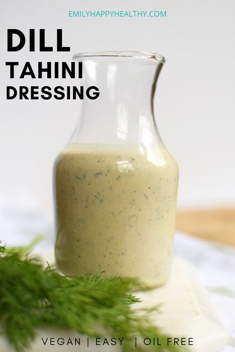 Tahini Salad, Tahini Salad Dressing, Low Histamine Foods, Healthy Dressing, Dill Dressing, Vegan Salad Dressing, Spring Veggies, Fibro Fog, Creamy Salad Dressing