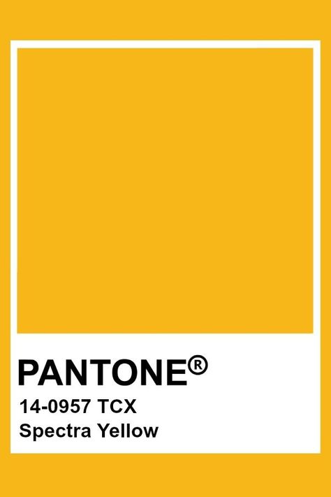 Dandelion Color, Pantone Tcx, Yellow Pantone, Pantone Swatches, Pantone Palette, Pantone Colour Palettes, Spring Yellow, Nails Spring, Yellow Colour