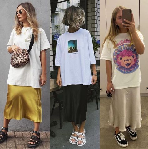 Graphic Tshirt Outfit, Look Boho Chic, Mommy Outfits, Looks Street Style, Eclectic Fashion, Mode Inspo, Tshirt Outfits, Different Outfits, Cute Simple Outfits