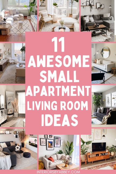 Make Your Living Room Cozy, Small Living Room Ideas Cozy, Small Apartment Living Room Ideas, Apartment Living Room Decor Ideas, Small Apartment Decorating Living Room, Apartment Living Room Ideas, Apartment Living Room Decor, Small Living Space, Apartment Decorating Living