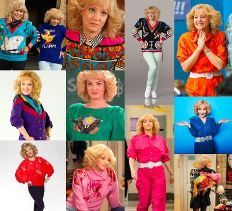 Beverly Goldberg Costume, The Goldbergs Outfits, Julia Gulia, Beverly Goldberg, Bunco Themes, 80s Characters, Tv Moms, Wedding Singer, Famous Moms