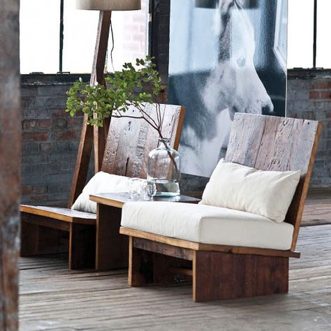 Kelly Elm Chair | dotandbo.com Accent Seating, Wooden Chairs, Loft Living, Wooden Chair, Wood Chair, Pallet Furniture, Comforters Cozy, Creative Decor, Wood Design