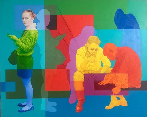 Figurative Painting | Hi-Fructose Magazine Figurative Composition, Jonas Wood, Figurative Painting, Arts Ed, Canadian Art, Photo Projects, Canadian Artists, Magazine Art, Abstract Artists