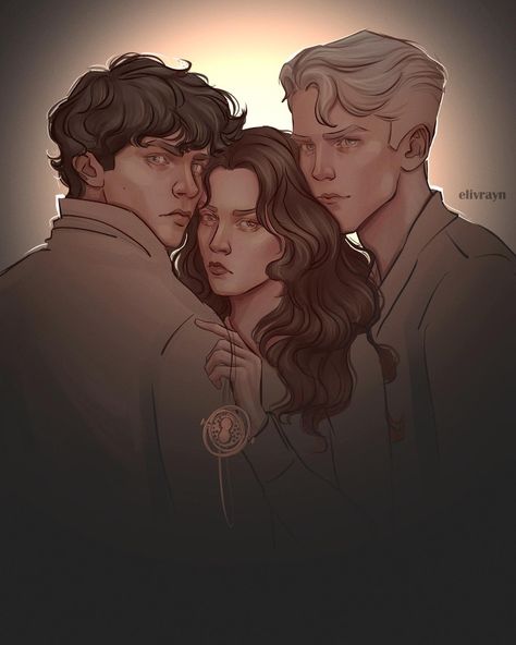 Dramione Fan Art, Draco And Hermione, Harry Potter Ships, Wattpad Covers, Harry Potter Love, Harry Potter Fan Art, Draco Malfoy, Hermione, Wizarding World