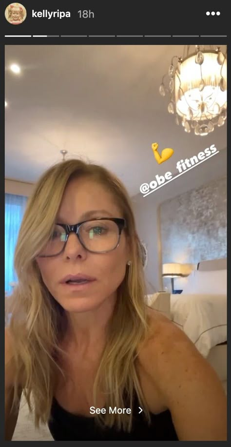 See Kelly Ripa’s Bedroom & Chandeliers on Instagram - PureWow Kelly Ripa Hair 2023, Kelly Ripa House, Kelly Ripa Haircut, Kelly Ripa Diet, Kelly Ripa Style, Kelly Ripa Workout, Kelly Ripa Hair, Kelly Ripa Mark Consuelos, Italian Soccer Team