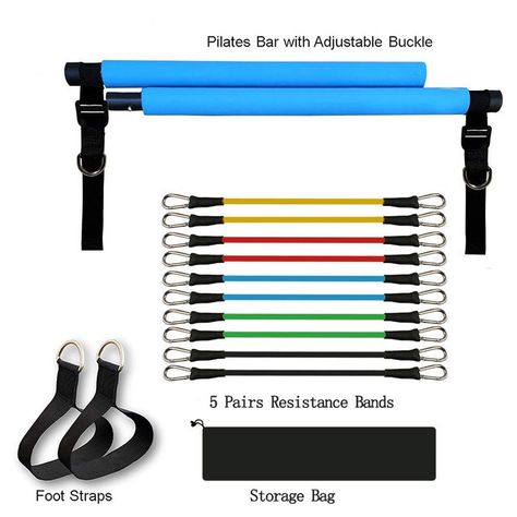 Elastic Bodybuilding Resistance Bands 👉 Shop Now 🛒 Product information: Product Category: Puller Material: nbr Specifications: Yellow 10 lb, Red 20 lb, Blue 30 lb, green 40 lb, Black 50 lb Applicable scenarios: Fitness equipment, fitness and beauty, sports trend Color: Blue, Purple, black, Pink . . . #fitness #gym #workout #fitnessmotivation #fit #motivation #bodybuilding #training #health #fitfam #healthylifestyle #love #lifestyle #gymlife #gymmotivation #sport #instagood #healthy #musc... Bar Portable, Pilates Bar, Portable Gym, Whole Body Workouts, Fitness Routines, Gym Accessories, Stretch Band, Resistance Bands, Improve Posture