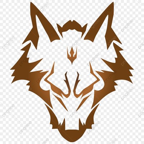 Wolf Emblem Logo, Wolf Png Logo, Wolf Logo Graphics, Wolf Logo Art, Two Wolves Tattoo, Wolf Face Drawing, Wolf Logo Design, Druid Symbols, Wolf Emblem