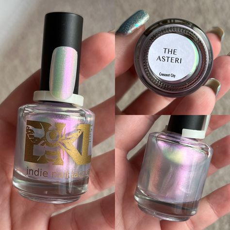 Bee’s Knees Lacquer, Crescent City pt 2, May 2020 Hair Couler, Cute Nail Colors, Nail Colour, Indie Nail Polish, Crescent City, Nail Ideas, Cute Nails, Crescent, Nail Colors