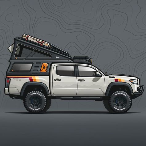 4runner Decals, Overland Design, Sprinter Motorhome, Overland Build, Tacoma Trd Pro, Toyota Tacoma Trd Pro, Crossover Cars, Ford Ranger Raptor, Jeep Camping