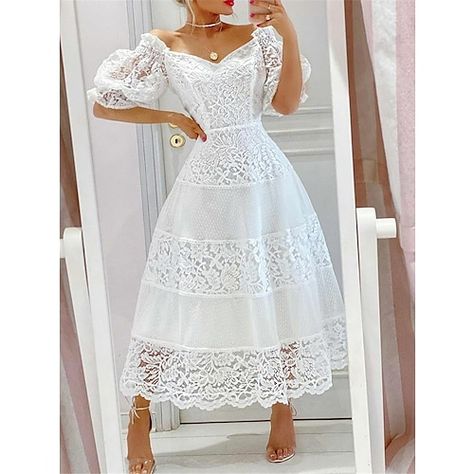 Lace wedding dress with sleeves