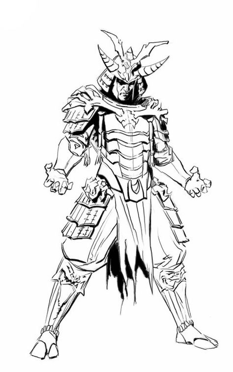 Samurai Warrior Sketch, Japanese Samurai Drawing Sketches, Samurai Armor Drawing, Samurai Pose Drawing, Japanese Warrior Drawing, Samurai Drawing Reference, Japanese Samurai Drawing, Samurai Drawing Sketches, Samurai Warrior Drawing