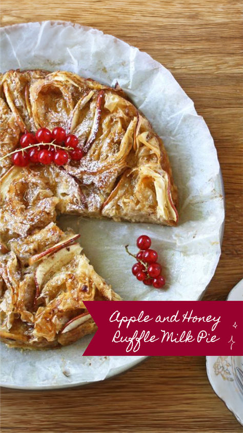 Calling all sugar plum fairies! 🧚‍♀️ Things are about to get real sweet with our roundup of phyllo pie recipes. 🥧🥧🥧 Click for the full recipe. Phyllo Dough Recipes Dessert Peach, Phyllo Apple Strudel, Phyllo Custard Tart, Milk Pie Recipe, Phyllo Dough Apple Strudel, Greek Custard Dessert Phyllo Dough, Phyllo Pie, Milk Pie, Middle Eastern Dessert