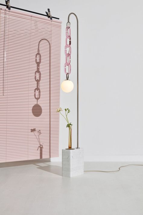 Trueing's Cerine lighting hangs from chunky coloured glass chains Estilo Kitsch, Brooklyn Design, Minimalist Lighting, Home Goods Decor, Coloured Glass, Interior Inspo, 인테리어 디자인, Room Inspo, Home Interior