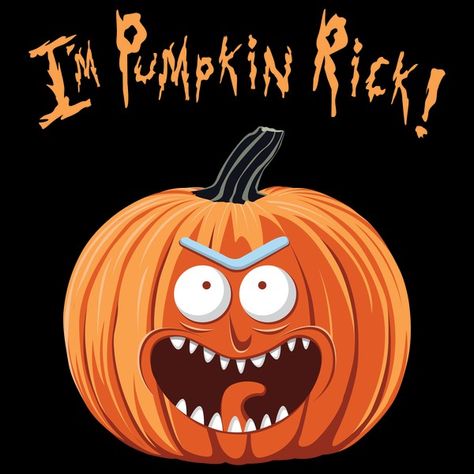 Rick and Morty x Pumpkin Rick, Halloween Rick And Morty Halloween Wallpaper, Painting Ideas Rick And Morty, Pickle Rick Pumpkin, Halloween Rick And Morty, Rick And Morty Pumpkin, Rick And Morty Halloween, Hollywood Halloween Costumes, Rick I Morty, Rick And Morty Characters