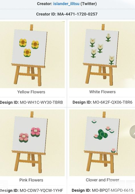 Flag Animal Crossing, Cottagecore Animal Crossing, Flower Tiles, Flower Tile, Yellow Flower, Flowers And Leaves, White Flower, Yellow Flowers, Animal Crossing