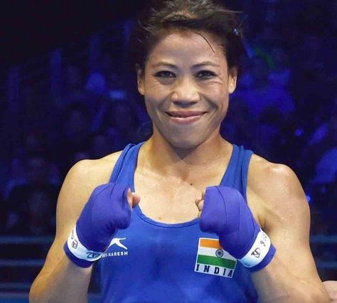 Marry Kom Boxer, Mary Kom, Female Athlete, Bookmarks Kids, World Champion, Athletic Men, Tottenham Hotspur, Awards Ceremony, Female Athletes