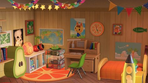 Acnh Rooms, Animal Crossing Rooms, Animal Crossing House, Acnh Interior, Acnh House, Animal Crossing Island Inspo, Happy Home Paradise, Ac Ideas, Ac New Leaf