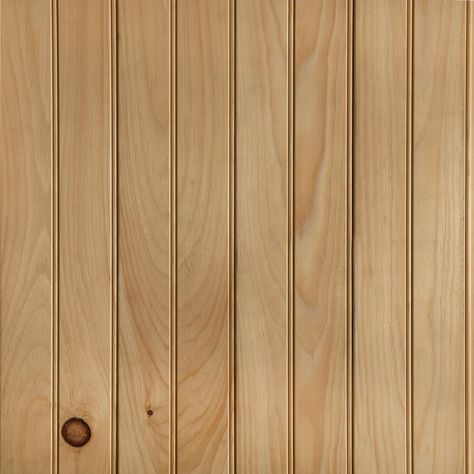 Solid white pine. Reversible edge and center bead one side and WP4 v-groove. Can be used on ceilings. Tongue and groove wall plank. Great for DIY projects. Adds a rustic charm to your interior decor. Lowe's 5.5-in x 12-ft Unfinished Pine Tongue and Groove Wall Plank (Coverage Area: 5.125-sq ft) in Brown | WP46 12 SWPN2 Horizontal Tongue And Groove Walls, Pine Wood Wall Paneling, Wood Beadboard Ceiling, Pine Tongue And Groove Walls, Wood Beadboard, Paneling Sheets, Tongue And Groove Wall, Cozy Cabin Aesthetic, Tounge And Groove