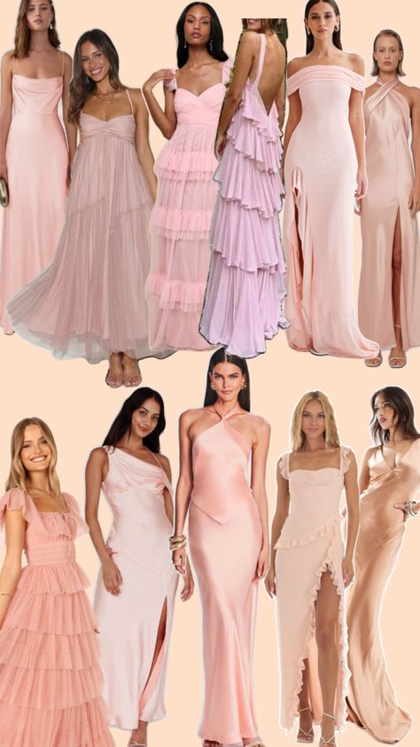 Peachy pink dresses formal Pink Dresses Formal, Pink Formal Dresses, Pink Dresses, Peachy Pink, Dresses Formal, Pink Dress, Formal Dresses, Pink, Dresses