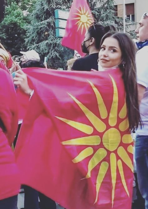 Macedonian Flag, Macedonia, Pin It, Flag