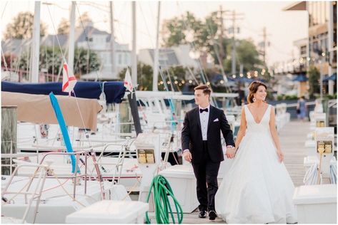 Bri and Andrew's Wedding Sneak Peek | HannahLane Photography Annapolis Yacht Club Wedding, Shine Wedding Invitations, Yacht Week, Offshore Boats, Yacht Club Wedding, Bridesmaid Attire, Groomsmen Attire, Event Coordinator, Yacht Club