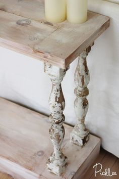 Diy Rustic Farmhouse, Diy Table Legs, French Country Rug, Farmhouse Console Table, French Sofa, Furniture Makeover Diy, Country Home Decor, French Country Decorating, Redo Furniture