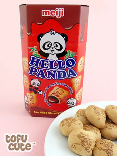 Hello Panda Cookies, Panda Chocolate, Meiji Chocolate, Panda Cookies, Hello Panda, Laffy Taffy, Chocolate Creme, Cream Biscuits, Chocolate Biscuits