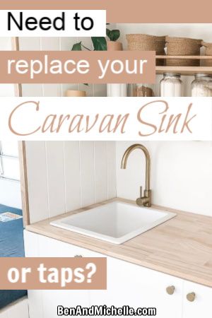 If you need (or want) to replace your caravan sink and taps, you don't have to be limited to just the stock standard stainless steel or plastic sinks that your caravan came with. You can use different materials that are either coloured or made from stone or metal. There are so many options and we'll show you a great selection of them here. #caravanrenovation #caravansinkideas Caravan Sink Ideas, Caravan Bathroom Renovation, Caravan Kitchen Renovation, Shack Renovations, Caravan Bedding, Caravan Kitchen Ideas, Camping Organisation, Minimalist Sink, Caravan Bathroom