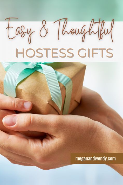 Easy and Thoughtful Hostess Gifts - Megan & Wendy Wedding Shower Hostess Gift Ideas, Simple Hostess Gifts, Baby Shower Hostess Gift Ideas, Small Hostess Gifts, Easy Hostess Gifts, Baby Shower Hostess Gifts, Party Hostess Gifts, Hostess Gift Ideas, Shower Hostess Gifts