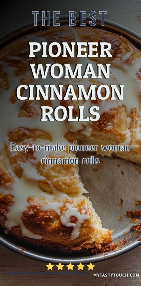 I absolutely love these easy-to-make Pioneer Woman cinnamon rolls! They are soft, fluffy, and topped with a delicious glaze that makes every bite heavenly. Perfect for a cozy breakfast or a sweet treat any time of the day. You won't be able to resist going back for seconds! Pioneer Woman Cinnamon Rolls Recipe, Pioneer Woman Breakfast, Campfire Cinnamon Rolls, Pioneer Woman Cinnamon Rolls, Cinnamon Roll Recipes, Ree Drummond Recipes, Pioneer Woman Meatloaf, Serving Ideas, Cinnamon Rolls Easy