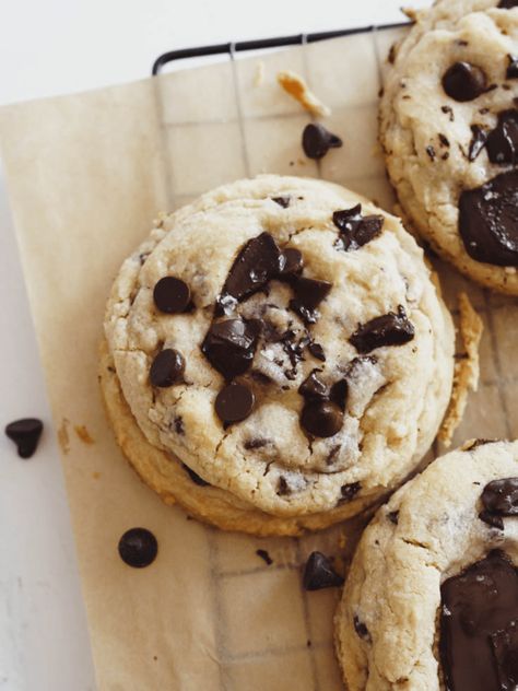 The Best Chocolate Chip Cookies - cake babe Chocolate Chip Cookies Cake, The Best Chocolate Chip Cookies, Best Chocolate Chip Cookies, Chocolate Chip Cookie Cake, Best Chocolate Chip, Cookies Cake, Apple Cider Donuts, Chocolate Chip Recipes, Best Chocolate Chip Cookie