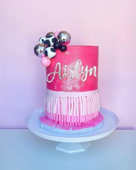 Pink Cowgirl Party Cake, Lainey Wilson Birthday Cake, Disco Cowgirl Cake Topper, Disco Cowgirl Birthday Party Cake, Disco Cowgirl Party Cake, Disco Cowgirl Birthday Cake, Dolly Parton Birthday Cake, Pink Cowgirl Cake, Dolly Parton Cake