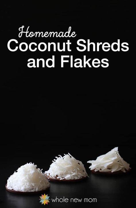 How to Make Coconut Shreds and Flakes