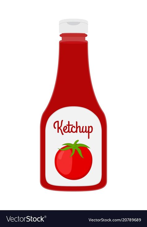 Ketchup Illustration, Salsa Tomatillo, Game Graphics, Preschool Arts And Crafts, Alphabet Activities Preschool, Red Tomato, Homeschool Planning, Tomato Ketchup, Sticker Ideas