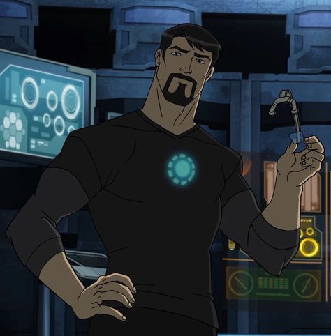 Avengers Assemble Cartoon, Tony Stark Comic, Tony Stank, Miss Marvel, Comic Marvel, Animation Programs, Avengers Team, Ultimate Marvel, Stark Industries