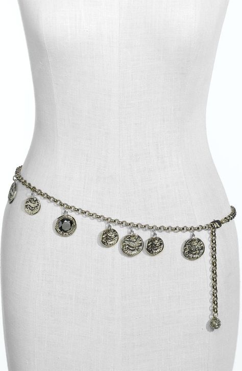 Jewel Belt, Belts Aesthetic, Coin Belt, Trendy Belts, Mexican Art Tattoos, Crystal Belt, Moon Necklace Silver, Chain Belts, Gold Pendant Jewelry