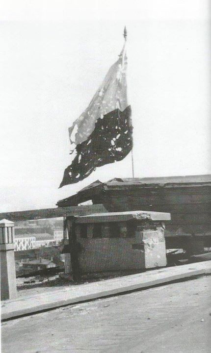 #War torn Polish flag during the final days of the Warsaw Uprising of 1944 [6201037] #history #retro #vintage #dh #HistoryPorn http://ift.tt/2gveu7L Polish Flag, Warsaw Uprising, Poland Flag, In The Last Days, Ww2 Photos, Cd Art, Historical Images, Final Days, Last Days