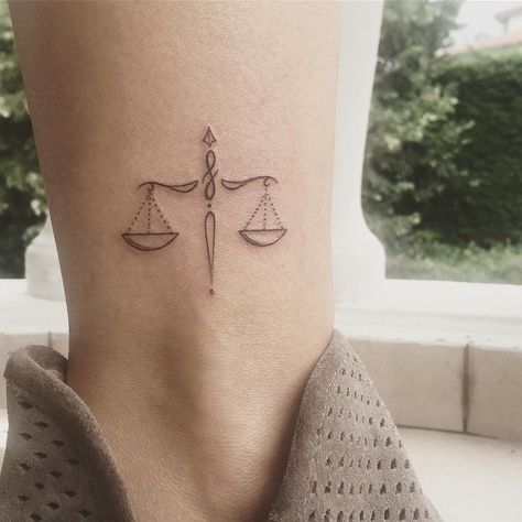 Lawyer Tattoo, Scales Of Justice Tattoo, Libra Scale Tattoo, Libra Scale, Ohm Tattoo, Law Tattoo, Libra Zodiac Tattoos, Justice Scales, Justice Tattoo