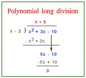 How to divide a polynomial by a binomial Polynomial Long Division, Division Examples, Synthetic Division, Long Division, Math Methods, Division, Physics